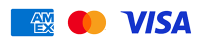 Visa, MasterCard, American Express