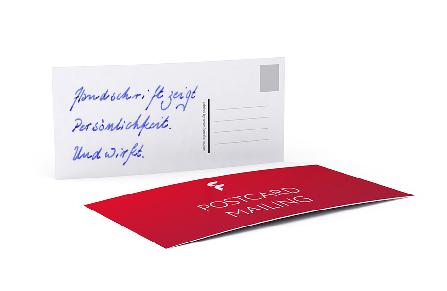 Handgeschriebene Mailings