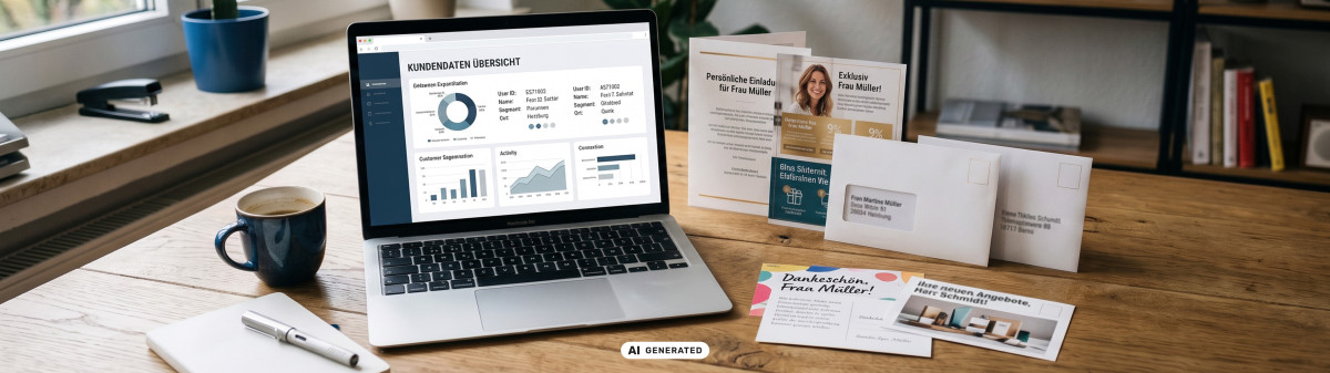 CRM-Daten für personalisierte Print-Mailings